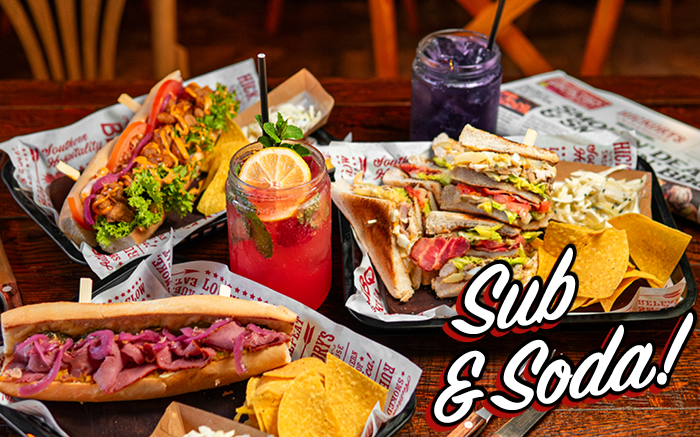 Sub 'n' Soda Deal - New Menu