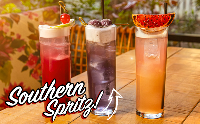 Southern Spritz Lineup - New Menu