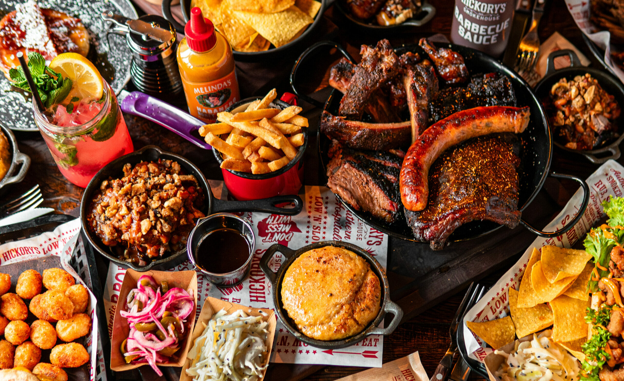 Hickory's Smokehouse Authentic BBQ Feast
