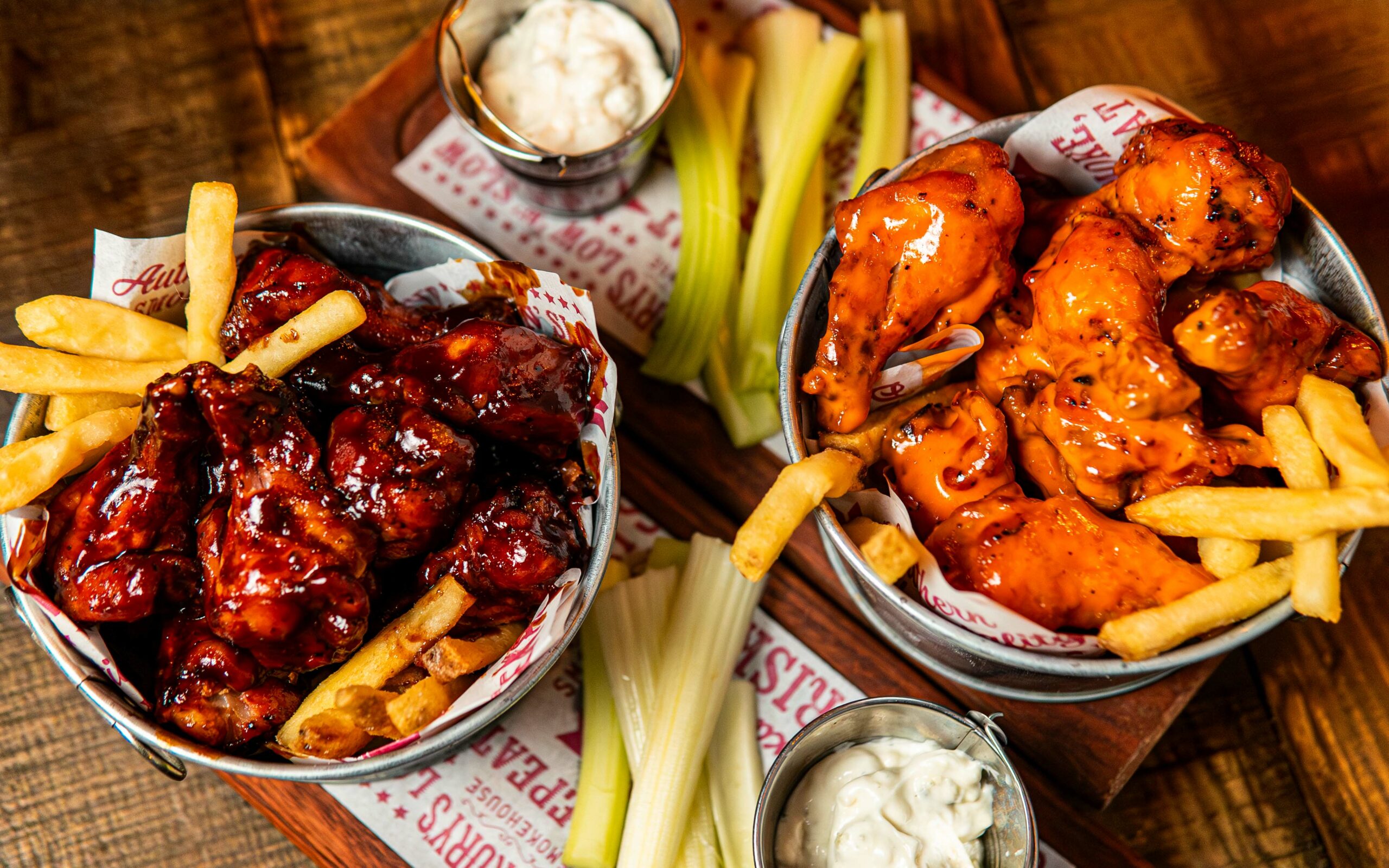 NFL Hot or not Wings Deal at Hickory's Smokehouse