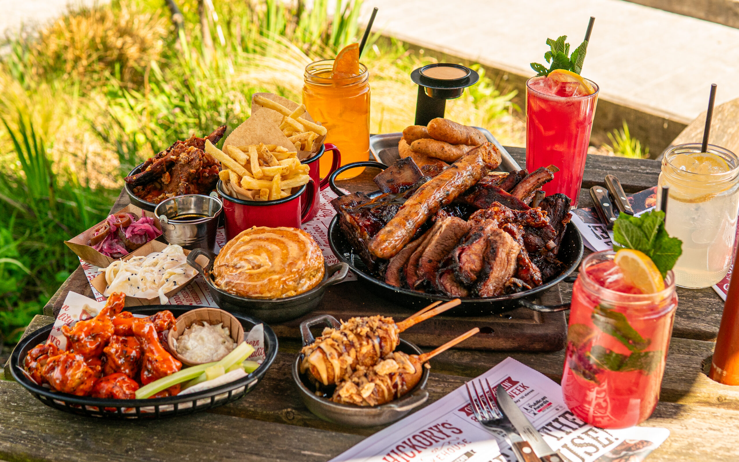 Smokehouse feast