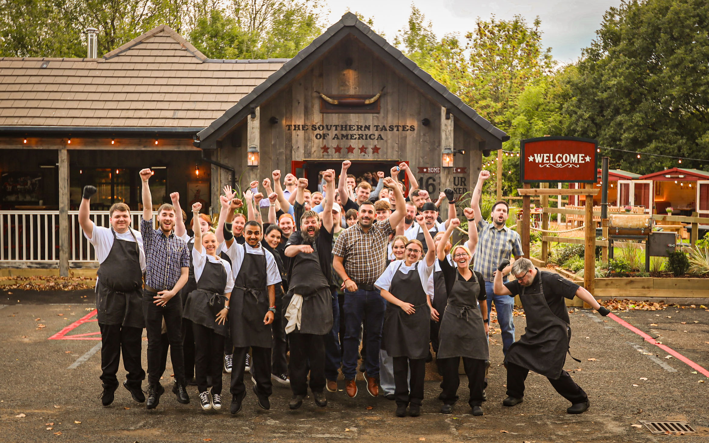 Hickorys Smokehouse Telford Team