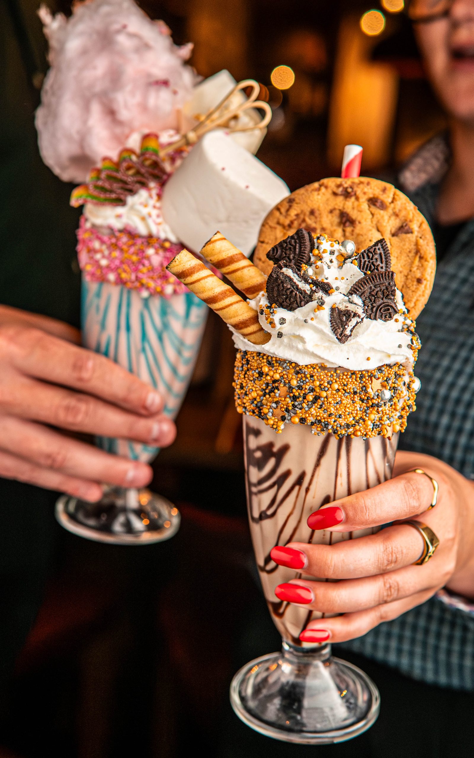 Crazy Carnival and Cookie Monster Freakshakes