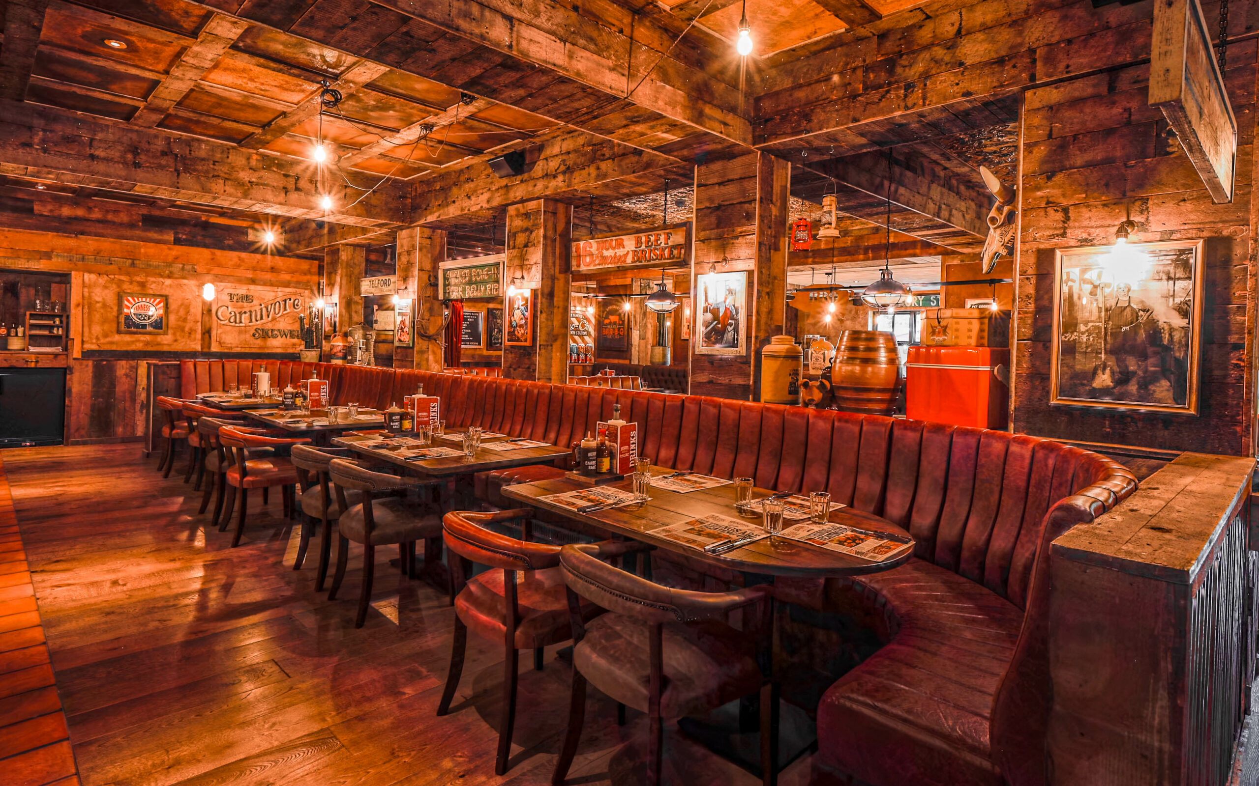 Hickory's Telford Restaurant Dinning Area Near Chefs Bar